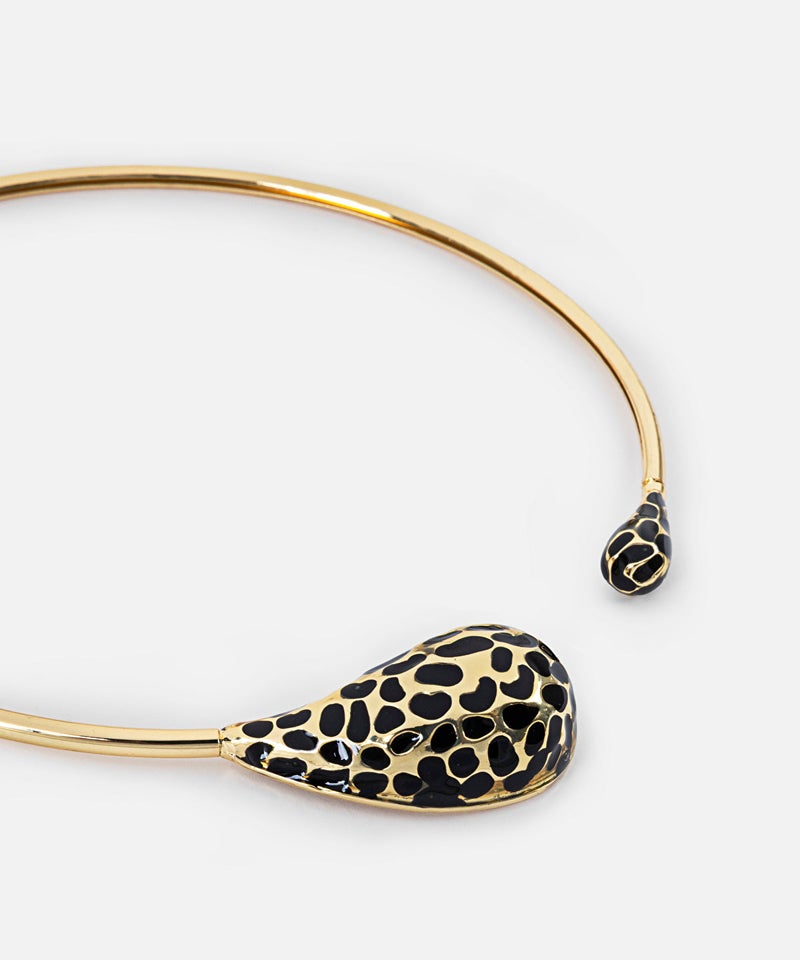Ipekyol Contrast Rigid Necklace - Image 3